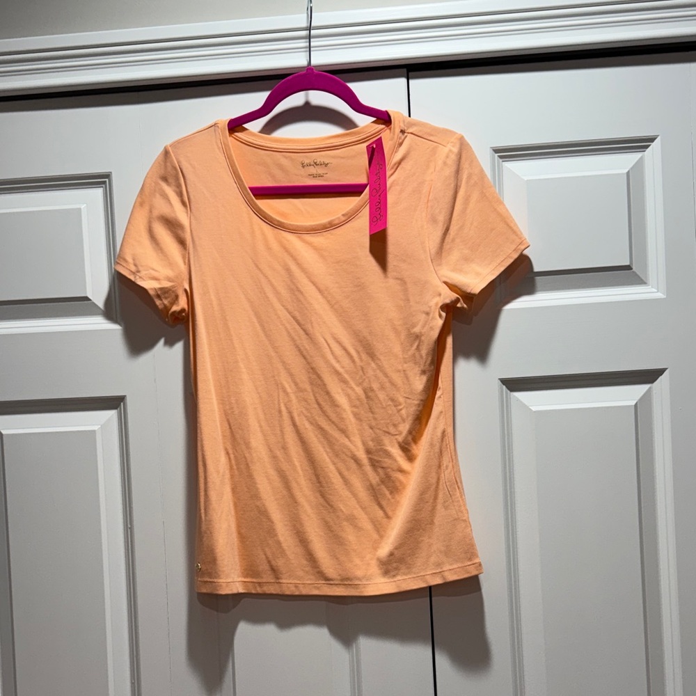 Lilly Pulitzer Peach Short Sleeve Tee